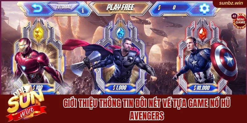 Đôi nét về game nổ hũ Avengers
